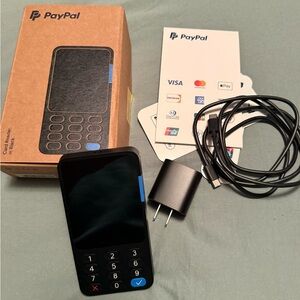 PayPal Zettle Black Mobile Card Reader with Charger
